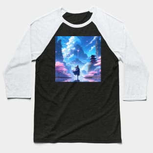 Fantasy anime landscape Baseball T-Shirt